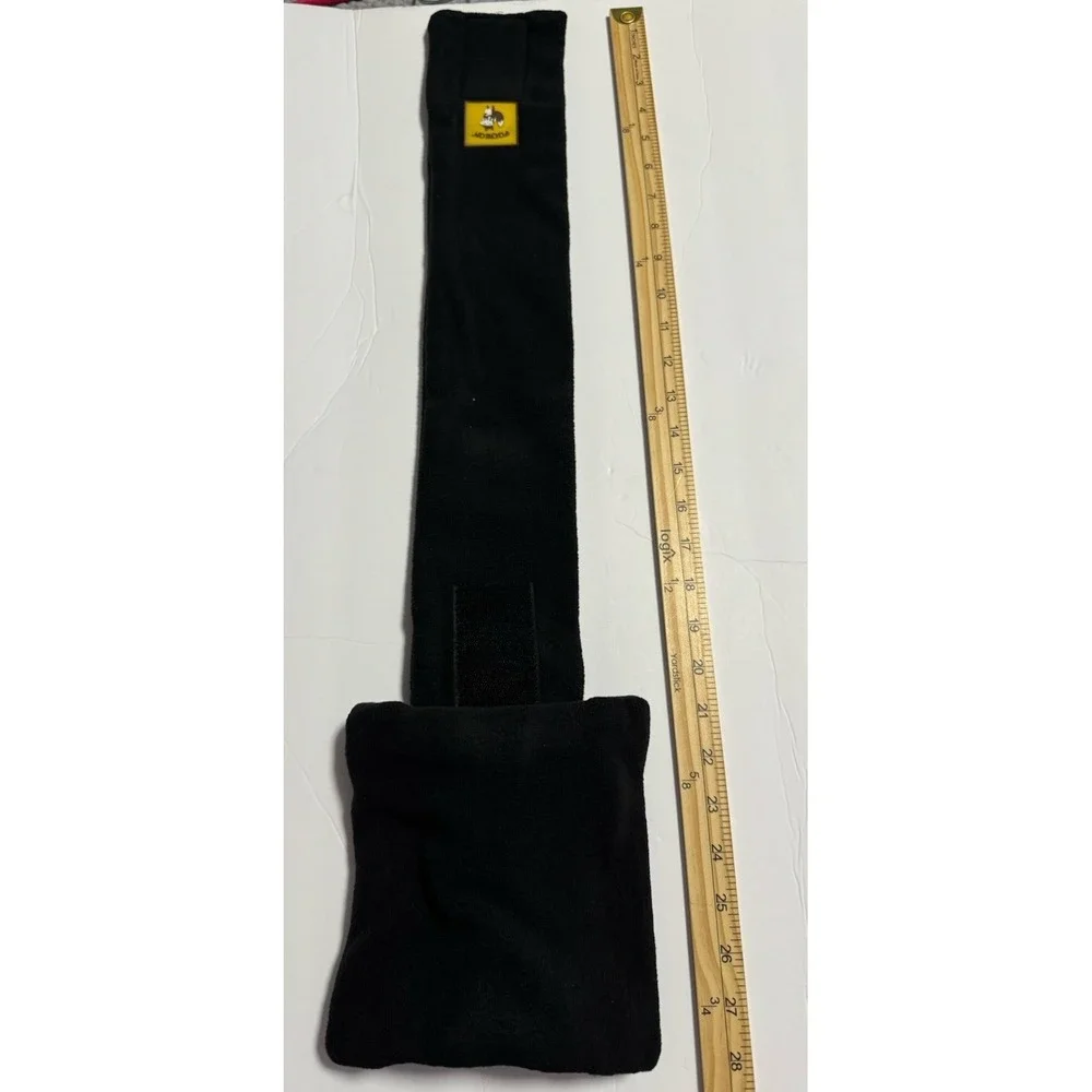 FOXSEON Travel Pillow Scarf Medium Neck Support‎ Black No Instructions